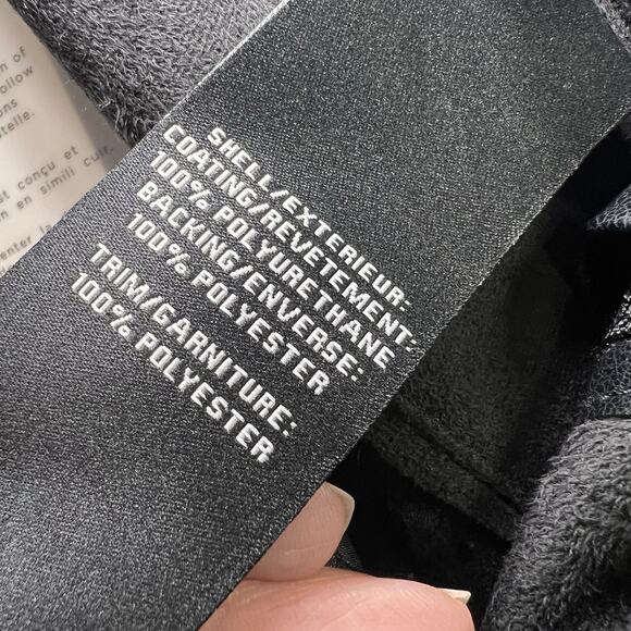 7 FOR ALL MANKIND PANTS Women Size L Black Faux Leather 5-Pocket Classic NEW NWT - Picture 16 of 16